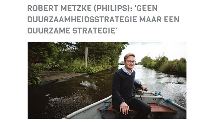 ‘We hebben geen duurzaamheidsstrategie nodig, maar een duurzame strategie’