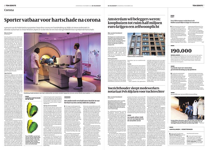 Knipsel Volkskrant