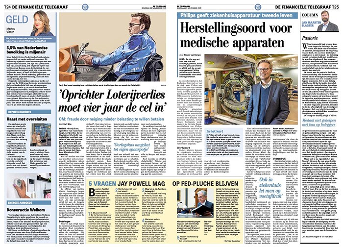 Knipsel Telegraaf