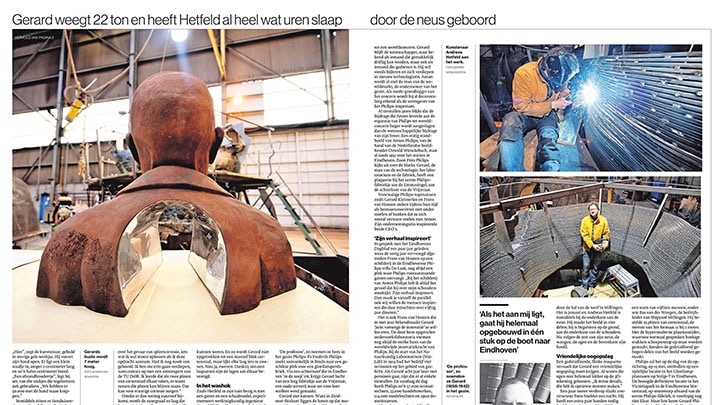 Artikel in Eindhovens Dagblad