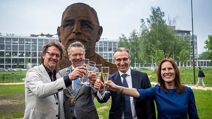 Uniek kunstwerk van Gerard Philips brengt verleden, heden en toekomst van Brainport samen