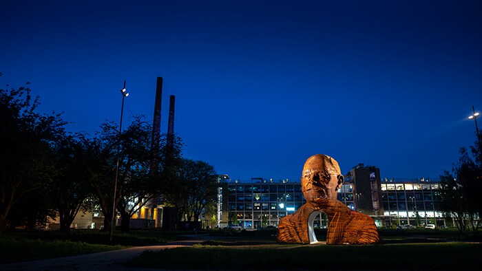 Kunstwerk Gerard Philips verbindt de tijd, de mensen en de stad