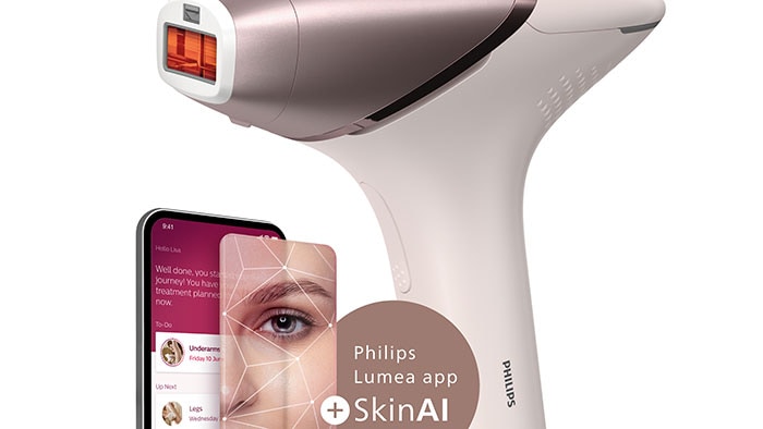 Philips Lumea IPL 9900 Series met SkinAI -  