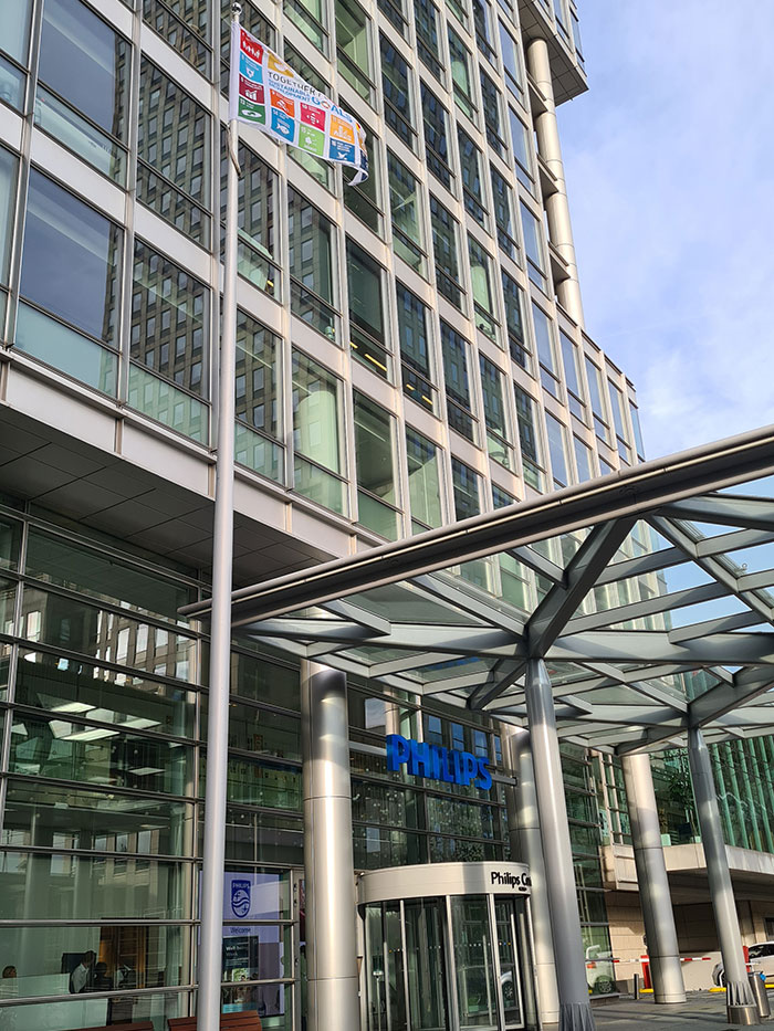SDG flag Amsterdam
