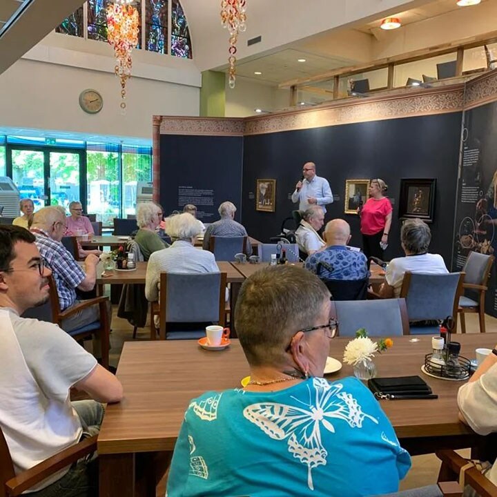 Vrijwilligers in actie