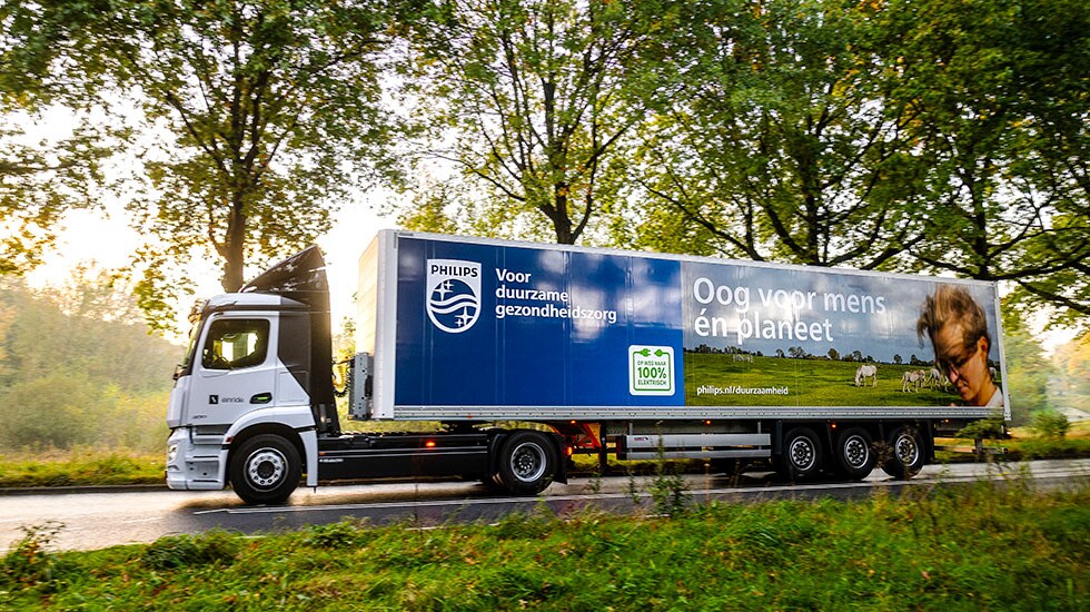eTruck op de weg