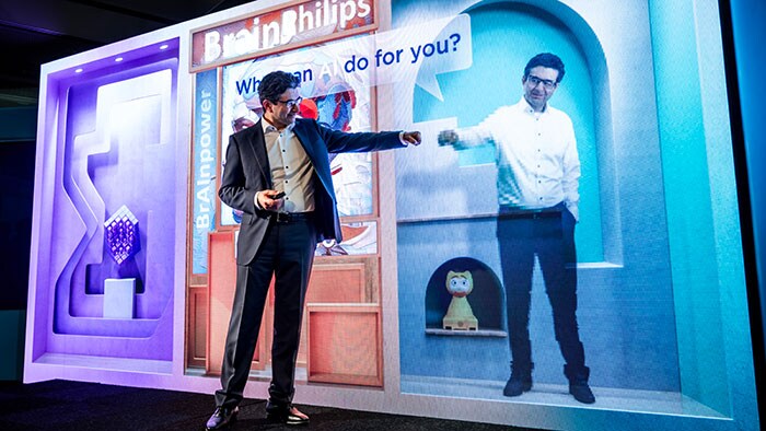 Philips duikt in de verhalen over AI met brAInpower-tentoonstelling in Philips Museum