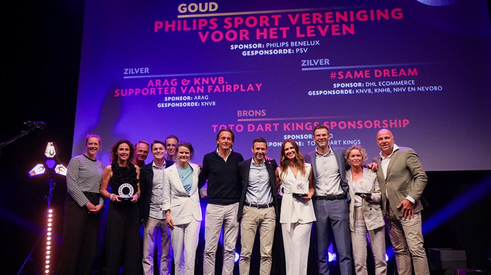 Philips wint 2 gouden SponsorRingen