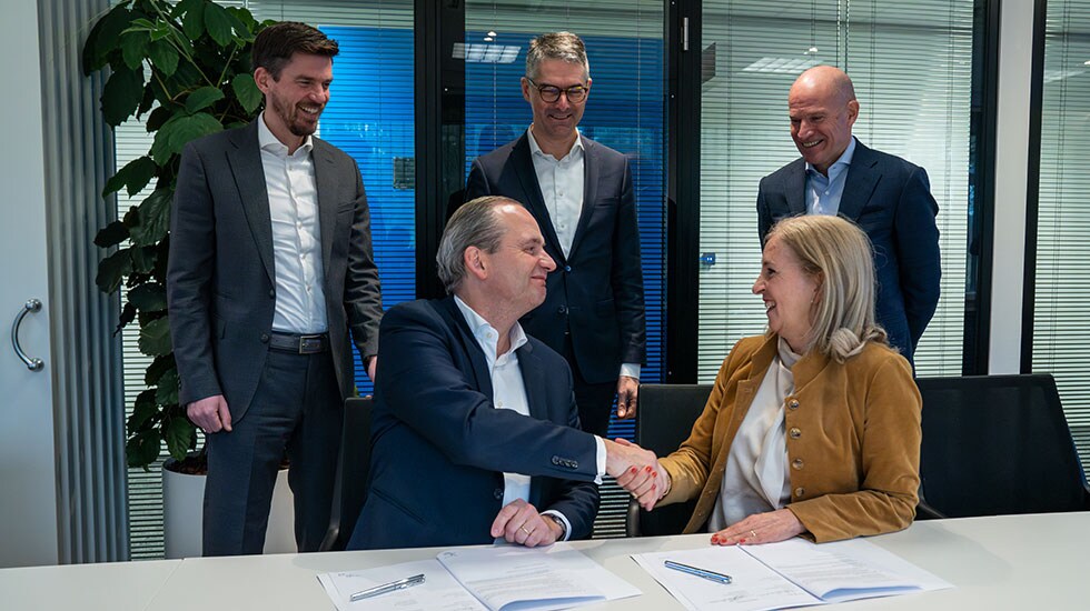 Ondertekening van de samenwerking tussen MUMC+ en Philips