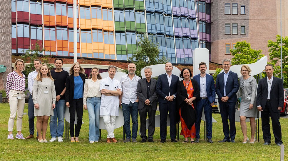 Groepsfoto Philips en Isala