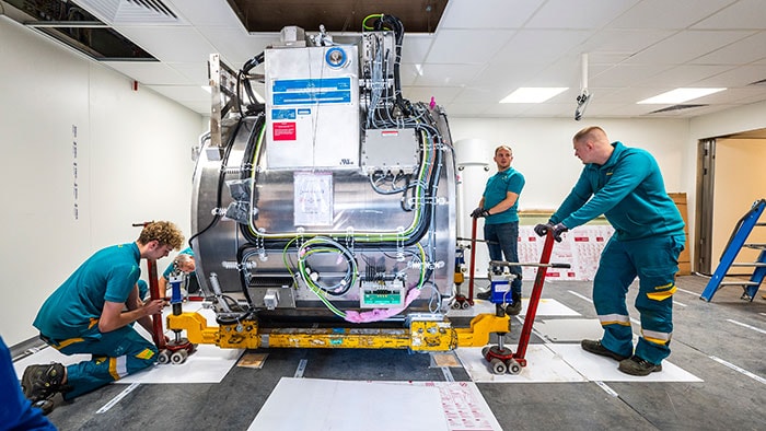 Installatie van de MR 5300 in Het Zonnehuis van QuaRijn in Doorn - Foto 3 -  