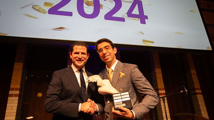George Tokaya wint prestigieuze Young Captain Award 2024