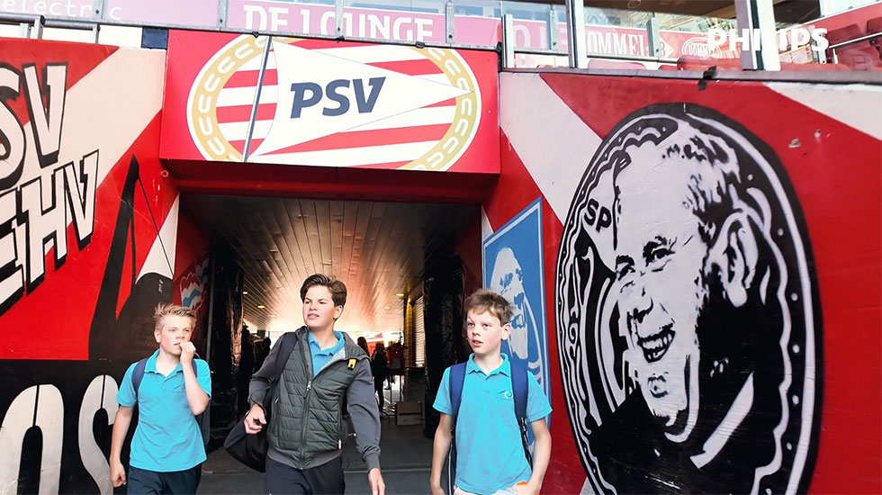 Denken in mogelijkheden - scholieren in actie bij PSV Brainport Scholenchallenge