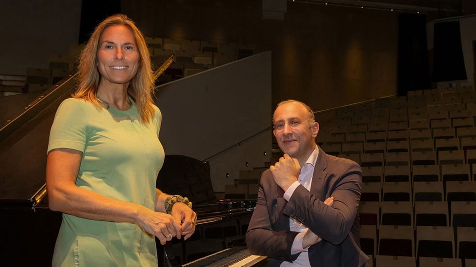 Sylvia van Es en Edo Righini