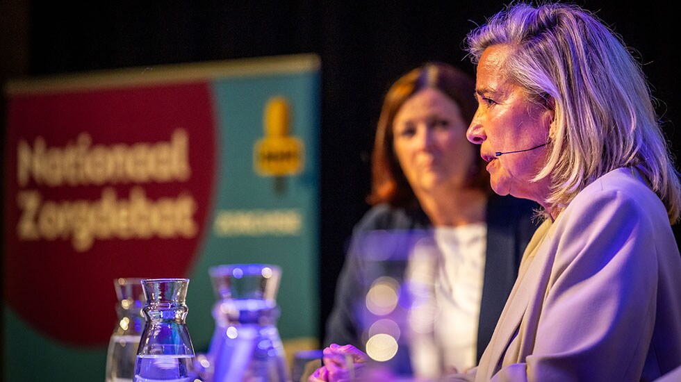 Léon spreekt bij nationaal zorgdebat 