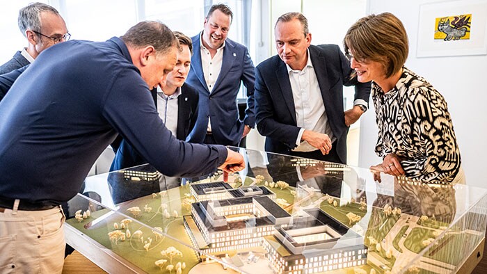 In de samenwerking is rekening gehouden met nieuwbouw van het Slingeland Ziekenhuis -  