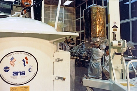 The Astronomical Netherlands Satellite, a ground-breaking space project