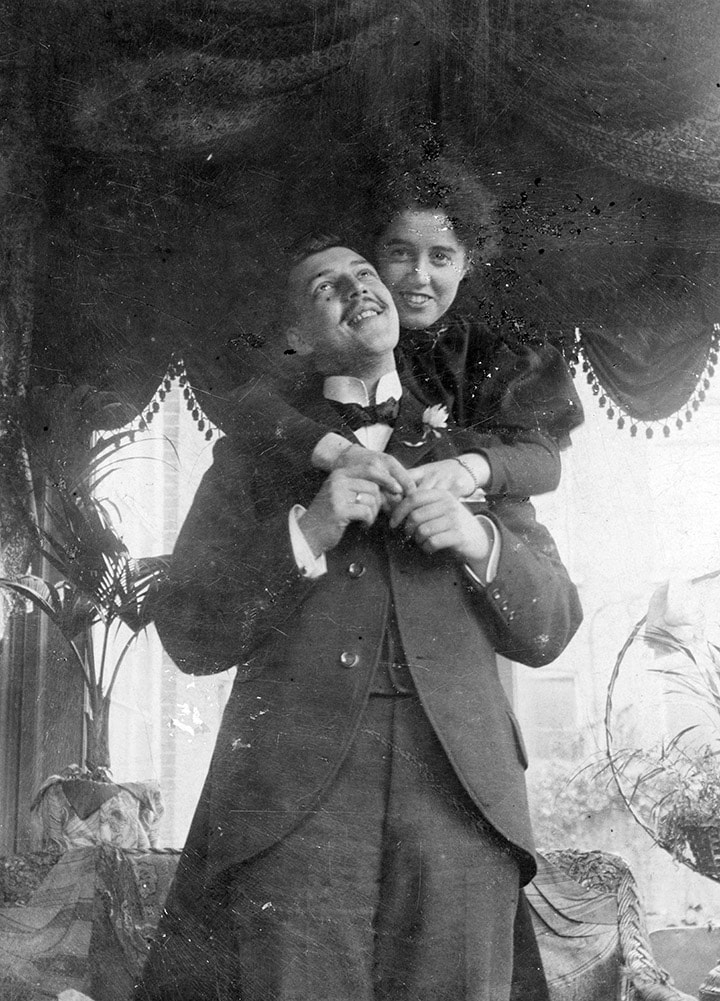 Anna de Jongh en Anton Philips, 1897