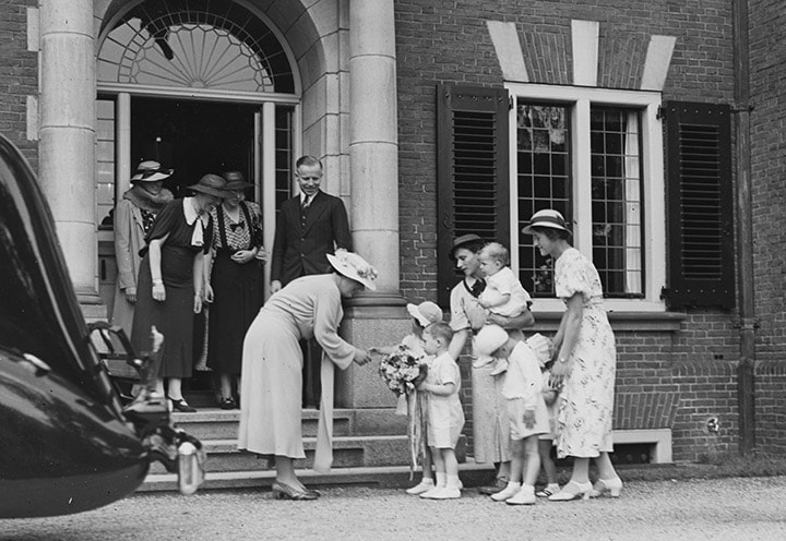 Bezoek Prinses Juliana, 1936