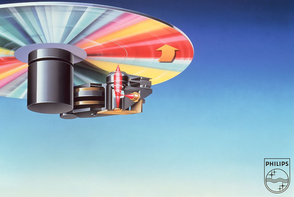 Principe van de compact disc (1986).
